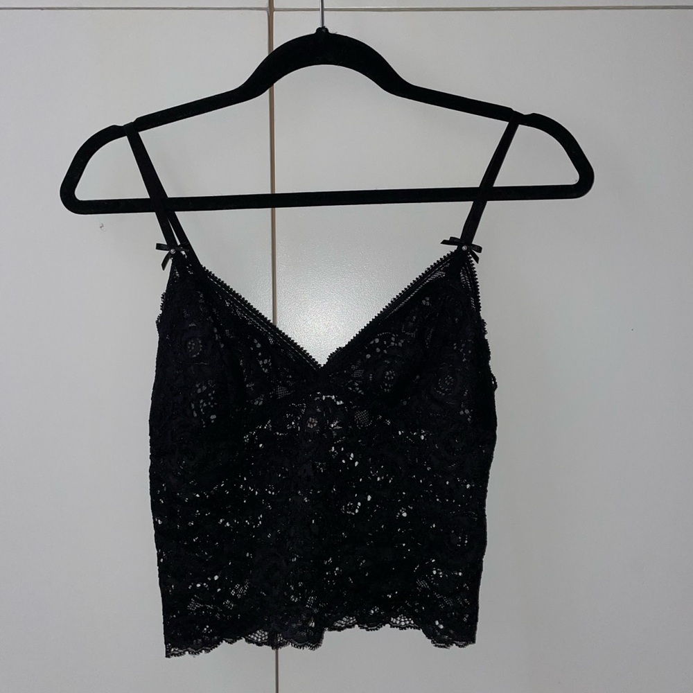 Oscar de la Renta Black Lace Cami Top - NEVER BEEN WORN